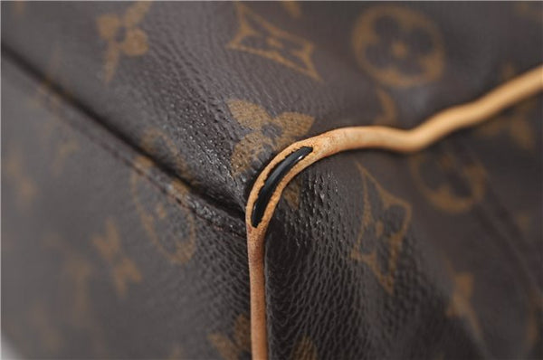 Authentic Louis Vuitton Monogram Manhattan PM Hand Bag Purse M40026 LV 5005F
