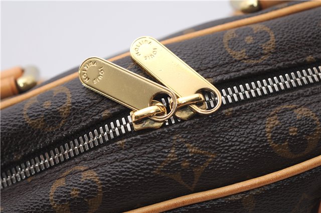 Authentic Louis Vuitton Monogram Manhattan PM Hand Bag Purse M40026 LV 5005F