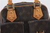 Authentic Louis Vuitton Monogram Manhattan PM Hand Bag Purse M40026 LV 5005F