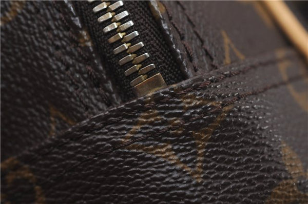 Authentic Louis Vuitton Monogram Manhattan PM Hand Bag Purse M40026 LV 5005F