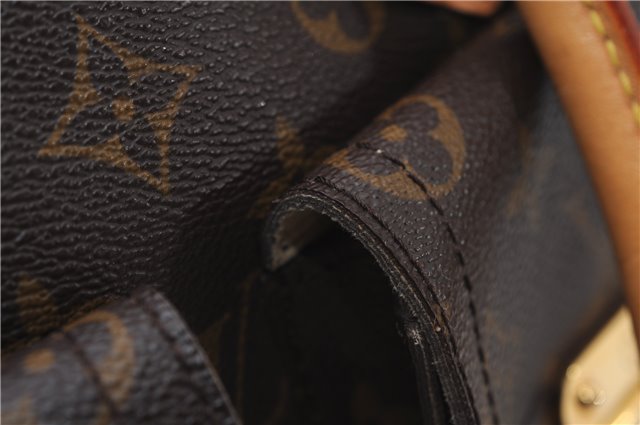 Authentic Louis Vuitton Monogram Manhattan PM Hand Bag Purse M40026 LV 5005F