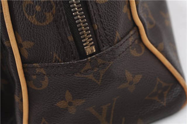 Authentic Louis Vuitton Monogram Manhattan PM Hand Bag Purse M40026 LV 5005F