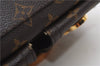 Authentic Louis Vuitton Monogram Manhattan PM Hand Bag Purse M40026 LV 5005F