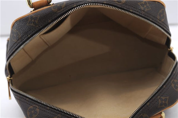 Authentic Louis Vuitton Monogram Manhattan PM Hand Bag Purse M40026 LV 5005F