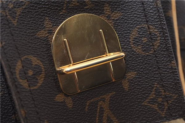 Authentic Louis Vuitton Monogram Manhattan PM Hand Bag Purse M40026 LV 5005F