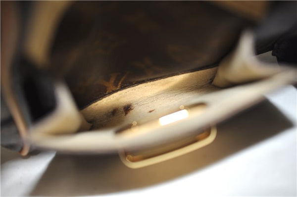 Authentic Louis Vuitton Monogram Manhattan PM Hand Bag Purse M40026 LV 5005F