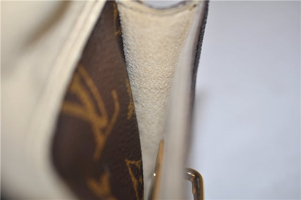 Authentic Louis Vuitton Monogram Manhattan PM Hand Bag Purse M40026 LV 5005F