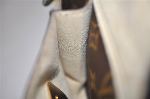 Authentic Louis Vuitton Monogram Manhattan PM Hand Bag Purse M40026 LV 5005F