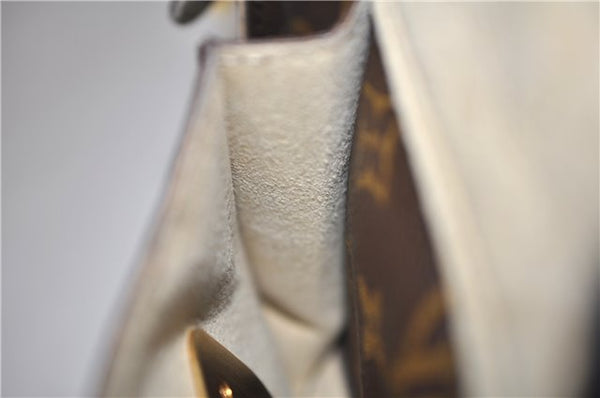 Authentic Louis Vuitton Monogram Manhattan PM Hand Bag Purse M40026 LV 5005F