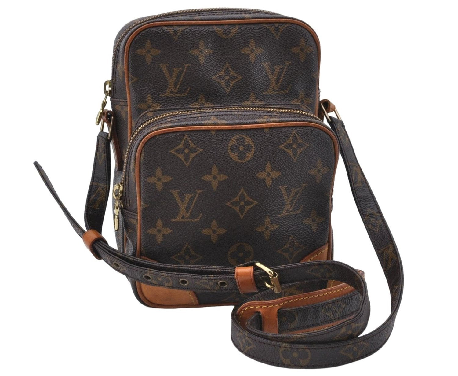 Authentic Louis Vuitton Monogram Amazone Shoulder Cross Body Bag M45236 LV 5006D