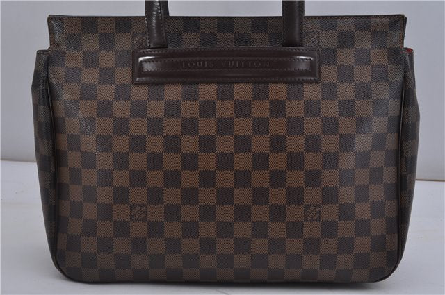 Authentic Louis Vuitton Damier Parioli PM Shoulder Tote Bag N51123 LV 5006F