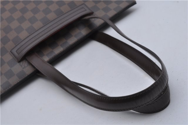 Authentic Louis Vuitton Damier Parioli PM Shoulder Tote Bag N51123 LV 5006F