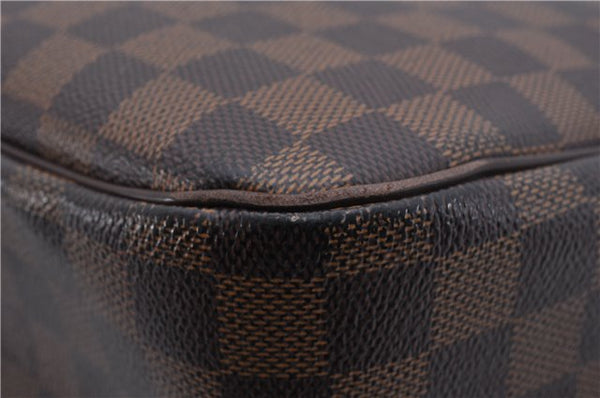 Authentic Louis Vuitton Damier Parioli PM Shoulder Tote Bag N51123 LV 5006F