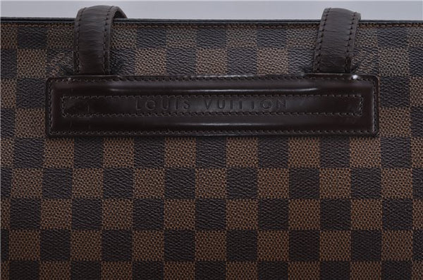 Authentic Louis Vuitton Damier Parioli PM Shoulder Tote Bag N51123 LV 5006F