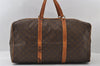 Authentic Louis Vuitton Monogram Sac Souple55 Hand Boston Bag Old Model LV 5006I