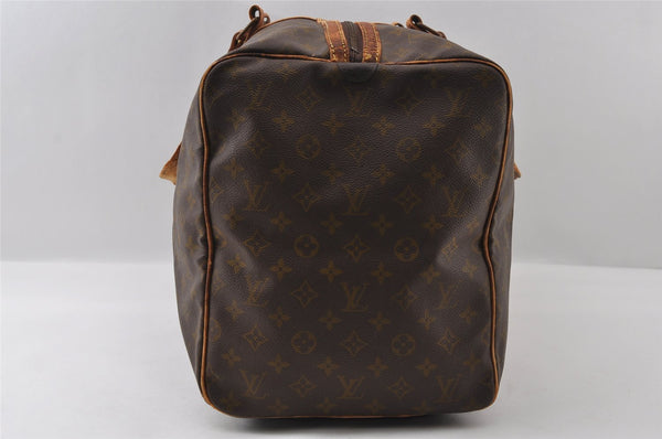 Authentic Louis Vuitton Monogram Sac Souple55 Hand Boston Bag Old Model LV 5006I
