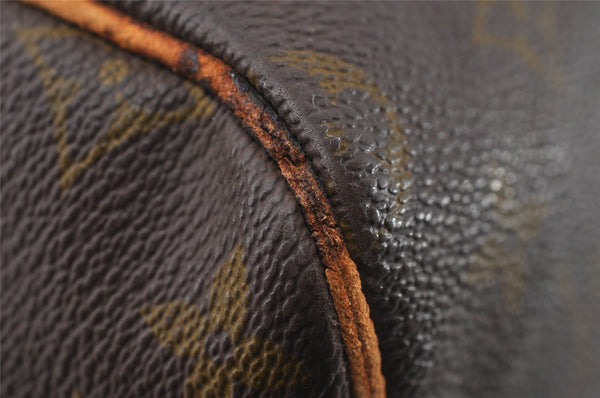 Authentic Louis Vuitton Monogram Sac Souple55 Hand Boston Bag Old Model LV 5006I