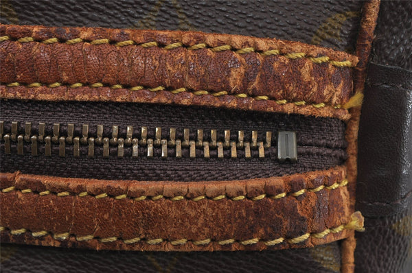 Authentic Louis Vuitton Monogram Sac Souple55 Hand Boston Bag Old Model LV 5006I