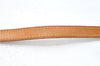 Authentic Louis Vuitton Leather Shoulder Strap Beige 39.0" LV 5007D