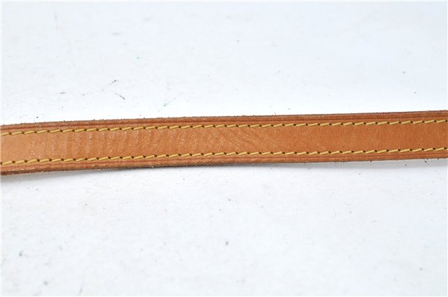 Authentic Louis Vuitton Leather Shoulder Strap Beige 39.0