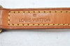 Authentic Louis Vuitton Leather Shoulder Strap Beige 39.0" LV 5007D