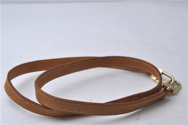 Authentic Louis Vuitton Leather Shoulder Strap Beige 39.0" LV 5008D