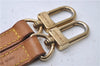 Authentic Louis Vuitton Leather Shoulder Strap Beige 39.0" LV 5008D