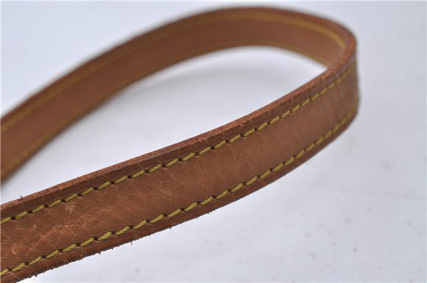 Authentic Louis Vuitton Leather Shoulder Strap Beige 39.0" LV 5008D
