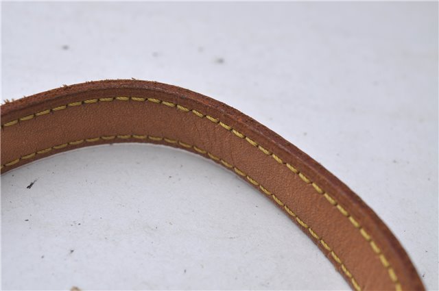 Authentic Louis Vuitton Leather Shoulder Strap Beige 39.0