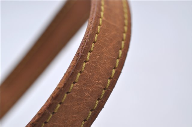 Authentic Louis Vuitton Leather Shoulder Strap Beige 39.0