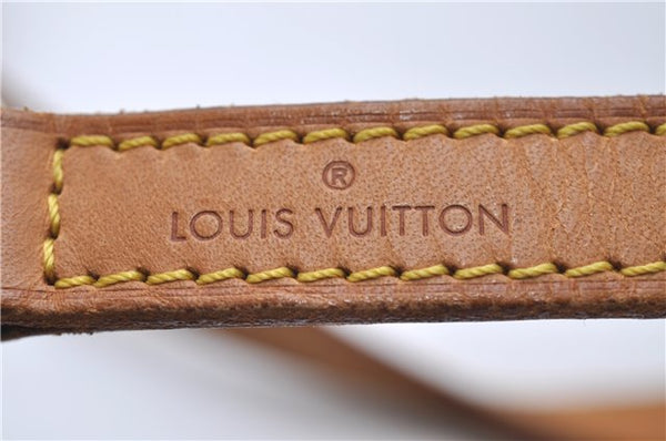 Authentic Louis Vuitton Leather Shoulder Strap Beige 39.0" LV 5008D