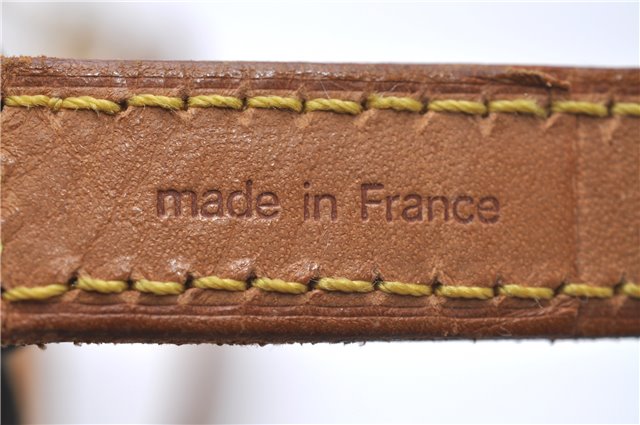 Authentic Louis Vuitton Leather Shoulder Strap Beige 39.0