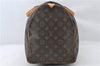 Authentic Louis Vuitton Monogram Keepall 50 Travel Boston Bag M41426 LV 5008E