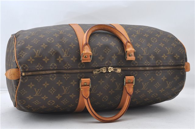 Authentic Louis Vuitton Monogram Keepall 50 Travel Boston Bag M41426 LV 5008E