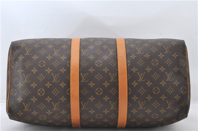 Authentic Louis Vuitton Monogram Keepall 50 Travel Boston Bag M41426 LV 5008E