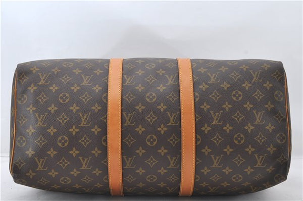 Authentic Louis Vuitton Monogram Keepall 50 Travel Boston Bag M41426 LV 5008E