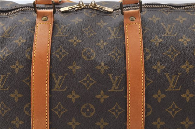 Authentic Louis Vuitton Monogram Keepall 50 Travel Boston Bag M41426 LV 5008E