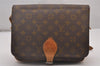 Authentic Louis Vuitton Monogram Cartouchiere GM Shoulder Bag Old Model 5008I