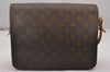 Authentic Louis Vuitton Monogram Cartouchiere GM Shoulder Bag Old Model 5008I