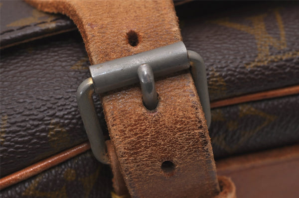 Authentic Louis Vuitton Monogram Cartouchiere GM Shoulder Bag Old Model 5008I