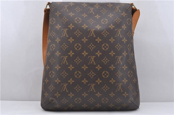 Authentic Louis Vuitton Monogram Musette Shoulder Cross Body Bag M51256 LV 5011D
