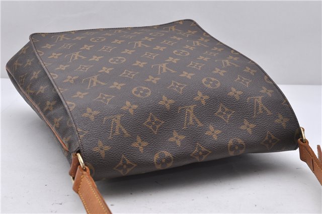 Authentic Louis Vuitton Monogram Musette Shoulder Cross Body Bag M51256 LV 5011D