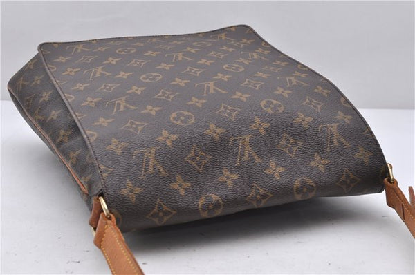 Authentic Louis Vuitton Monogram Musette Shoulder Cross Body Bag M51256 LV 5011D