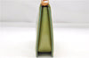 Auth Louis Vuitton Vernis Lexington Hand Bag Pouch Light Green M91011 LV 5012D