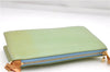 Auth Louis Vuitton Vernis Lexington Hand Bag Pouch Light Green M91011 LV 5012D