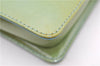 Auth Louis Vuitton Vernis Lexington Hand Bag Pouch Light Green M91011 LV 5012D