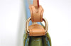 Auth Louis Vuitton Vernis Lexington Hand Bag Pouch Light Green M91011 LV 5012D