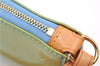 Auth Louis Vuitton Vernis Lexington Hand Bag Pouch Light Green M91011 LV 5012D