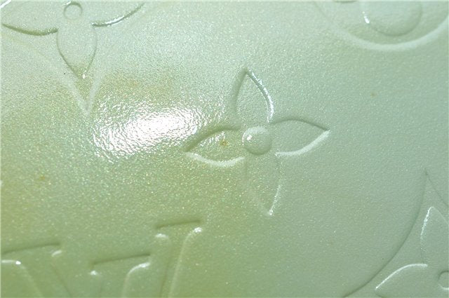 Auth Louis Vuitton Vernis Lexington Hand Bag Pouch Light Green M91011 LV 5012D