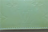 Auth Louis Vuitton Vernis Lexington Hand Bag Pouch Light Green M91011 LV 5012D
